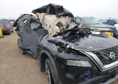 2021 Nissan Rogue Sv Fwd from USA, damaged, VIN 5N1AT3BA1MC829548